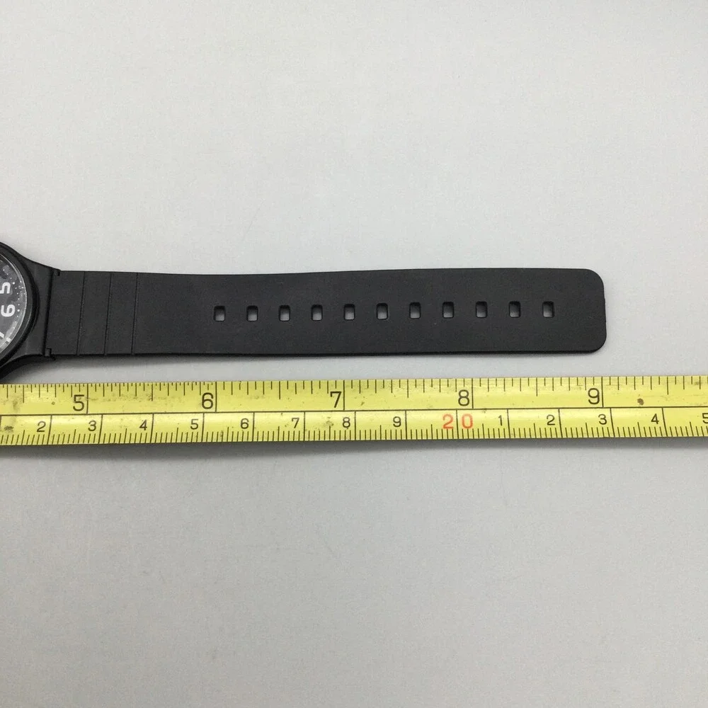 Casio MQ-24 Mens Watch 34mm Black Camo Dial Black Resin Water Resist New Battery